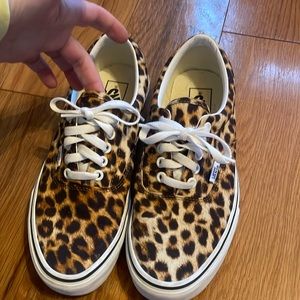 Vans era leopard sneakers. Euro sz 40